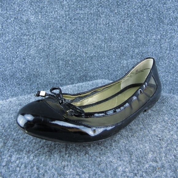Me too Kesi Women Ballet Shoes Black Synthetic Slip On Size 9‎ Medium - Picture 1 of 9